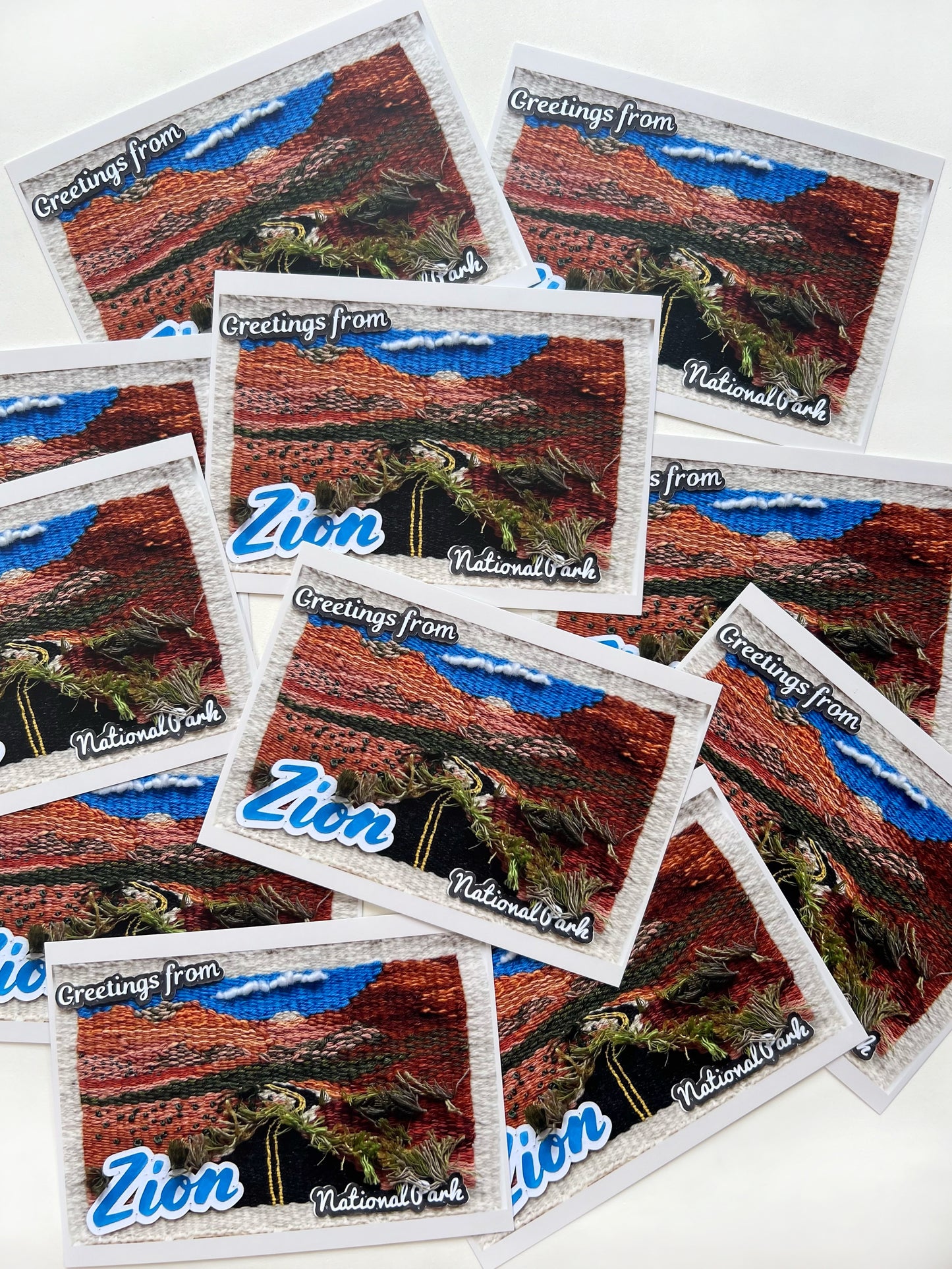 Zion National Park Postcard