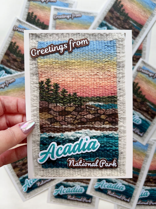 Acadia National Park Postcard