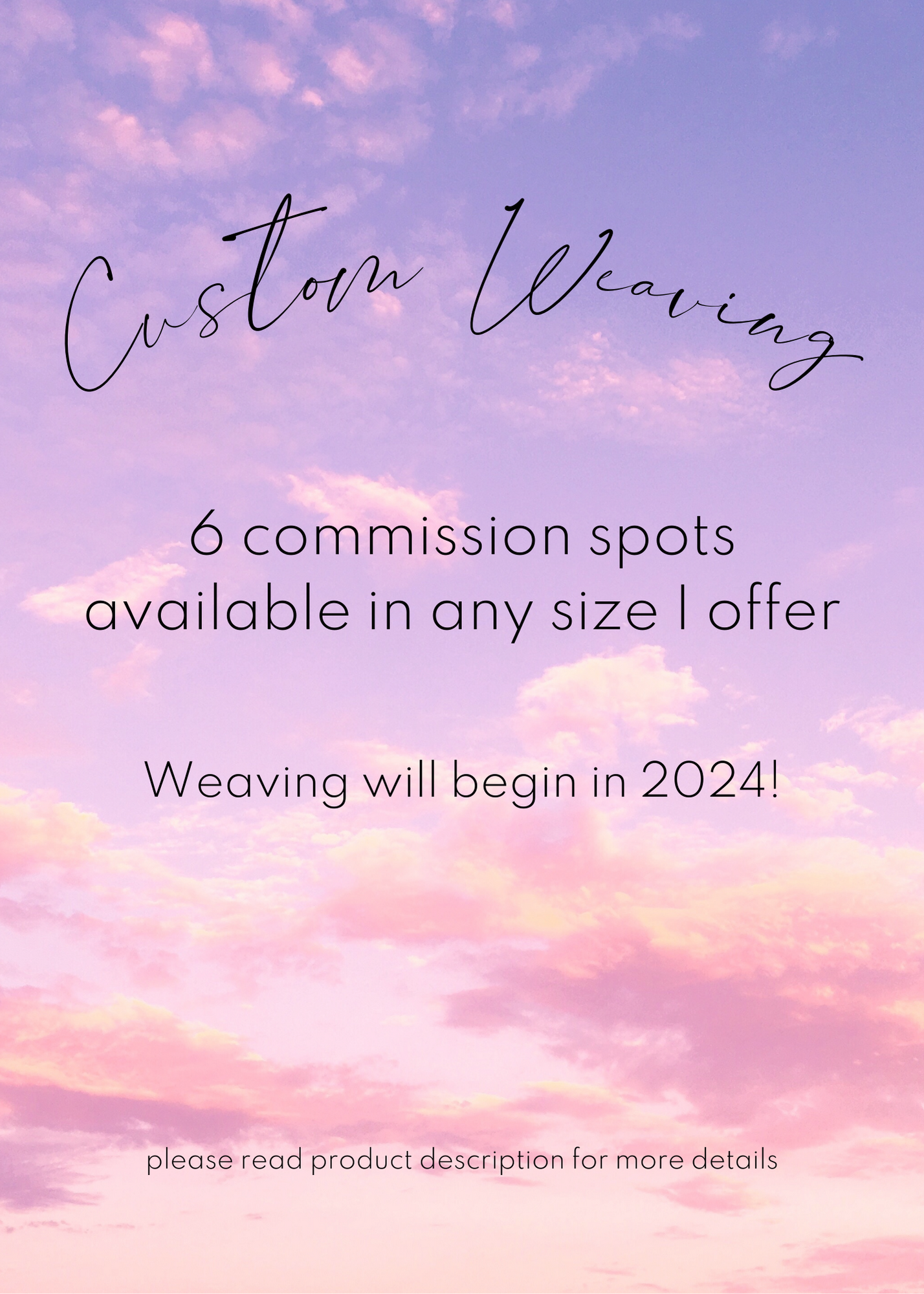 Custom Weaving