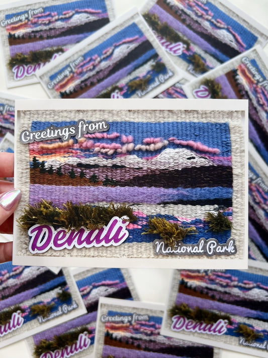 Denali National Park Postcard