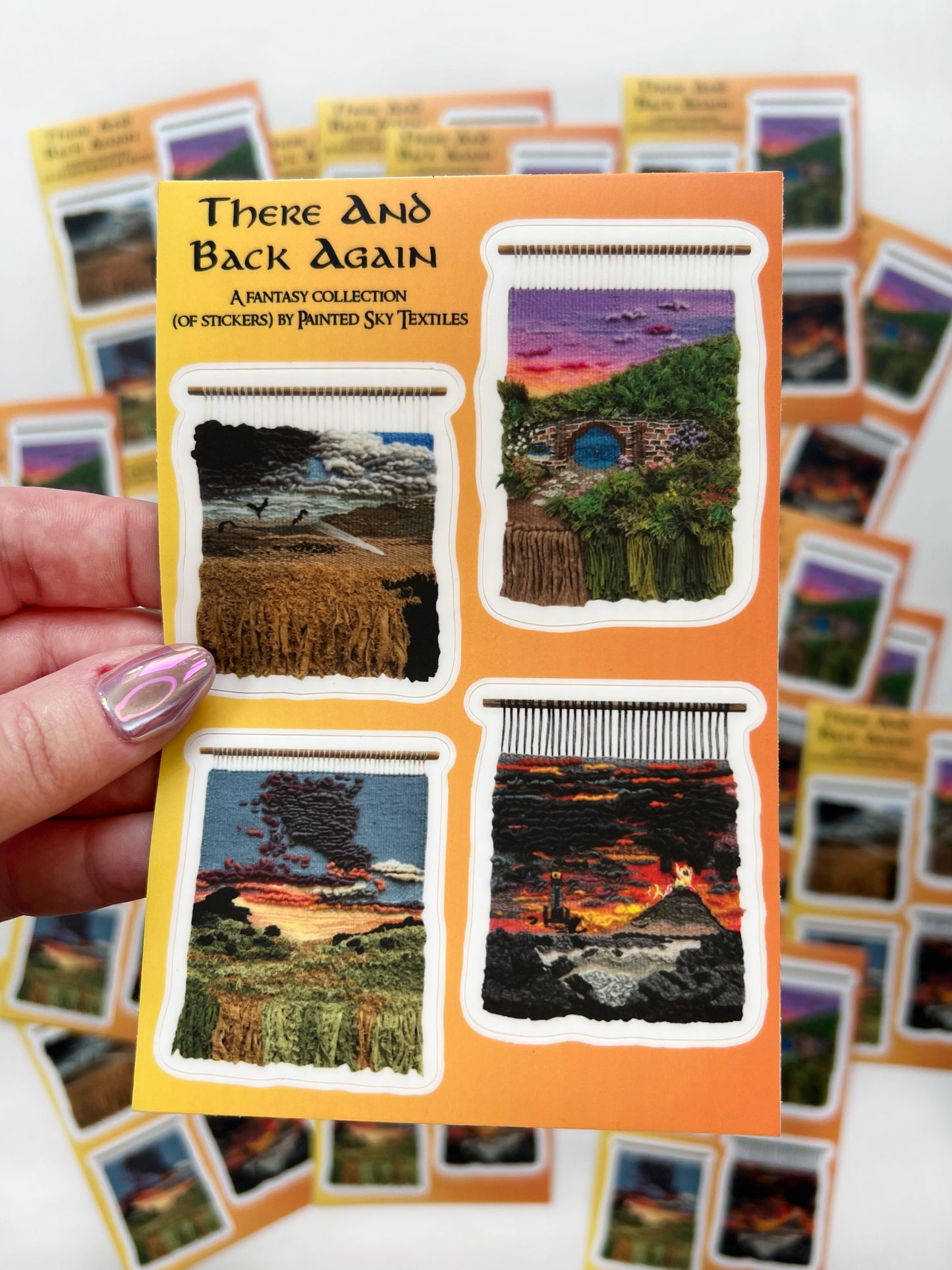 There and Back Again Sticker Sheet