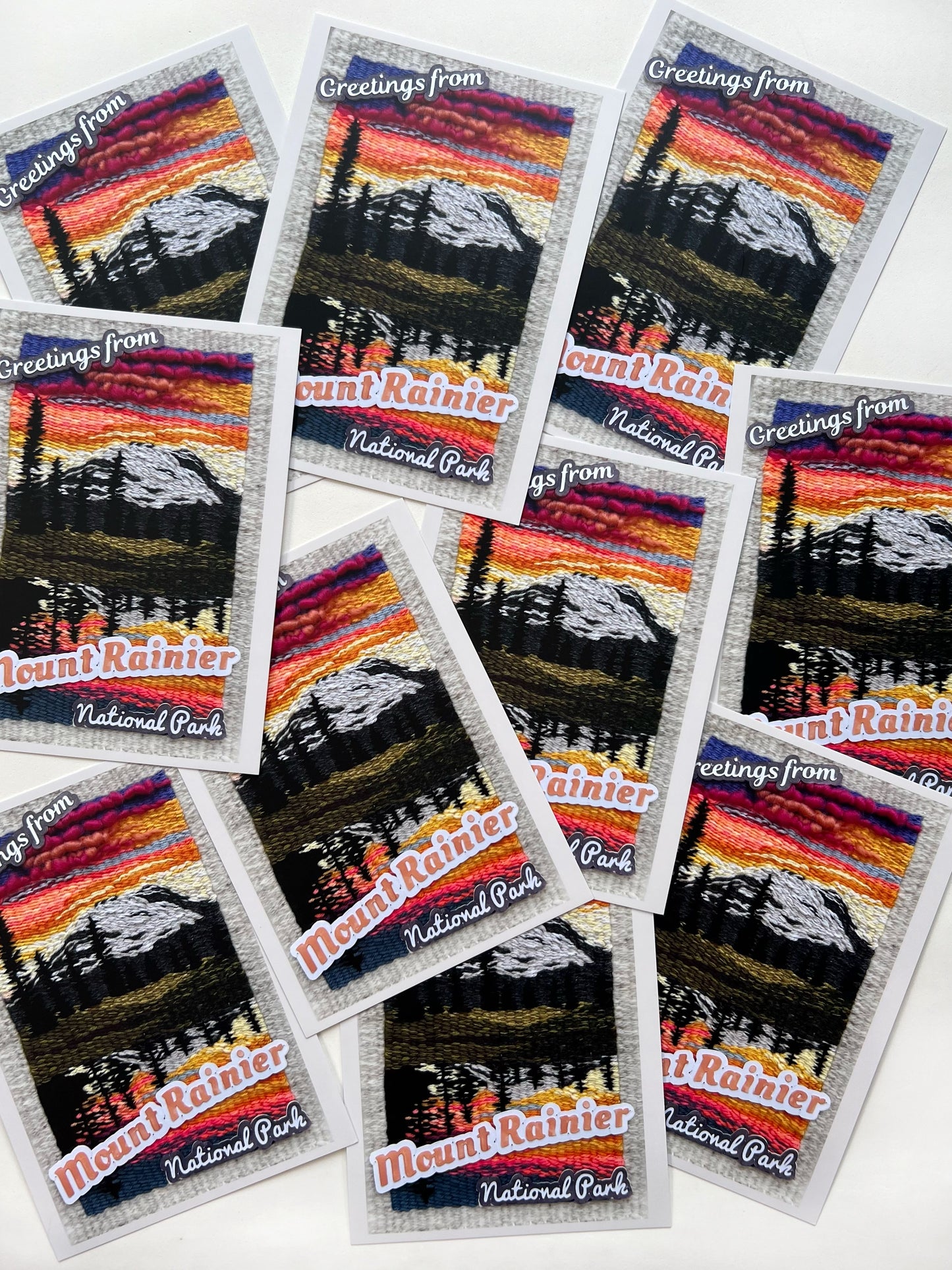 Mount Rainier National Park Postcard