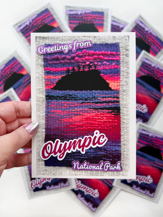 Olympic National Park Postcard