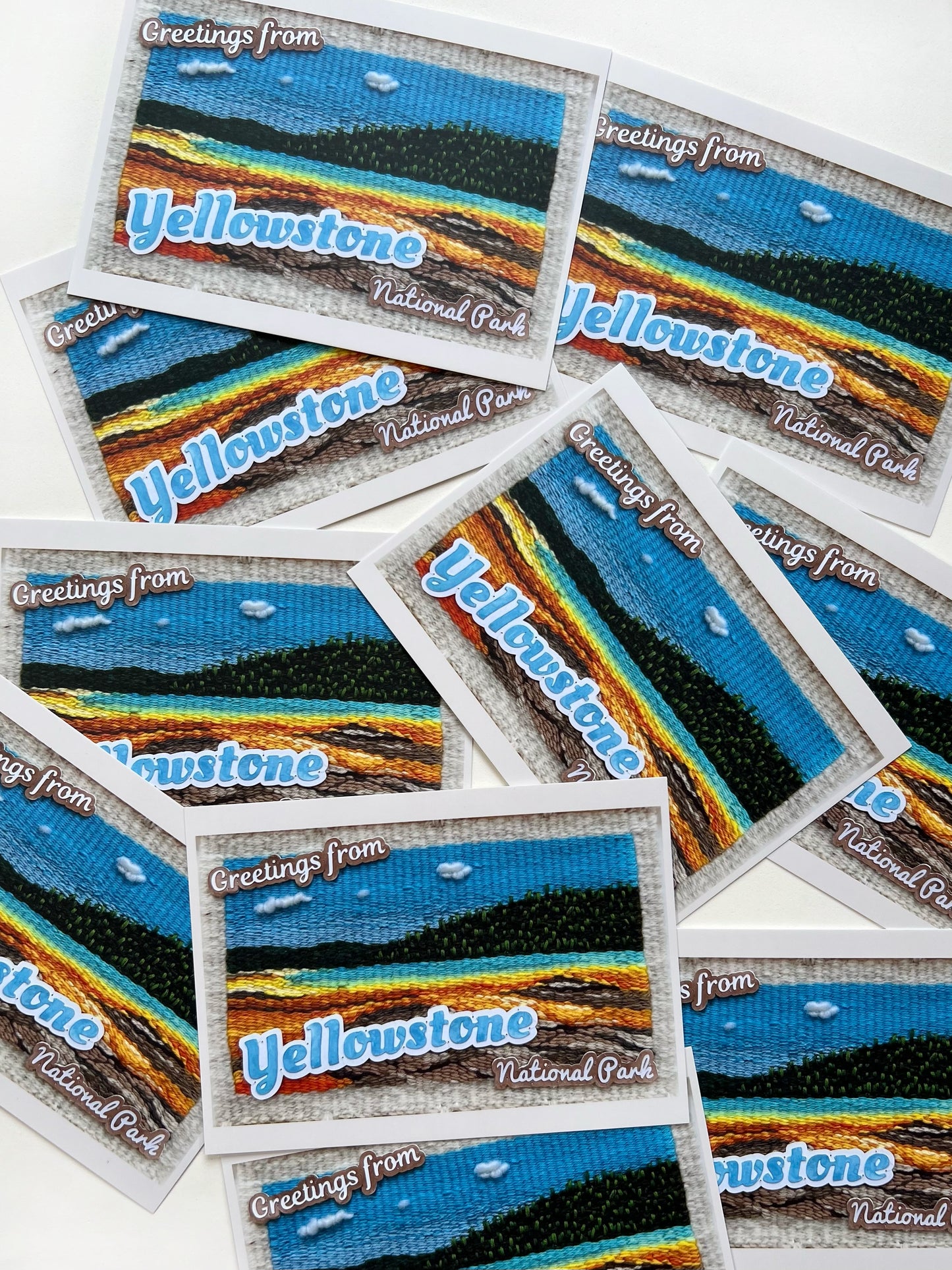 Yellowstone National Park Postcard