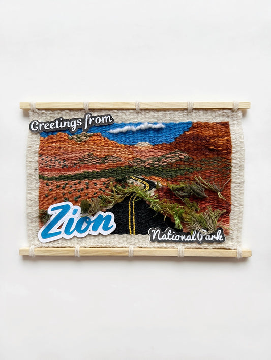Zion National Park Postcard